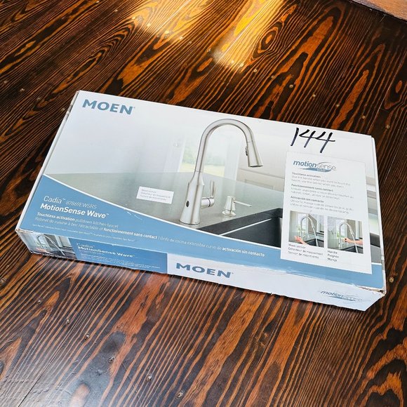 Moen Other - Moen 87869EWSRS Cadia MotionSense Wave Touchless Kitchen Faucet - OPEN BOX